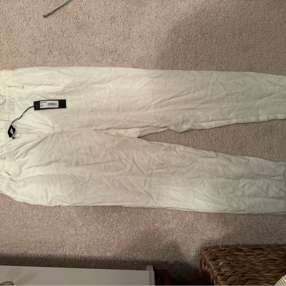 White Classic Cream Chinos